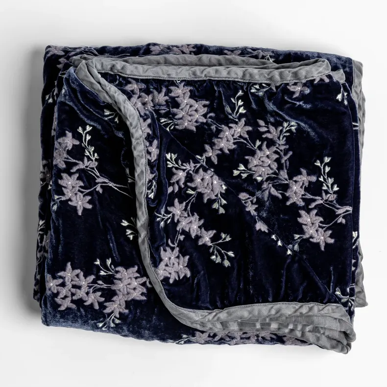 Lynette Throw Blanket - French Lavender