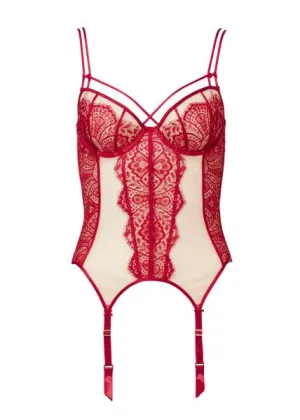 Maestra Corselette - Red -