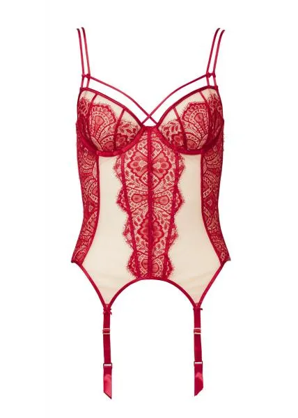 Maestra Corselette - Red -