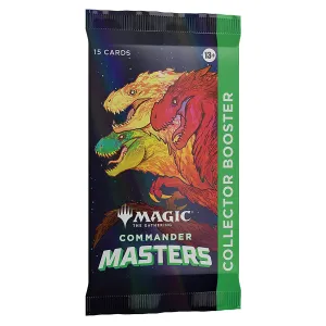 Magic Commander Masters Single Collector Booster Pack