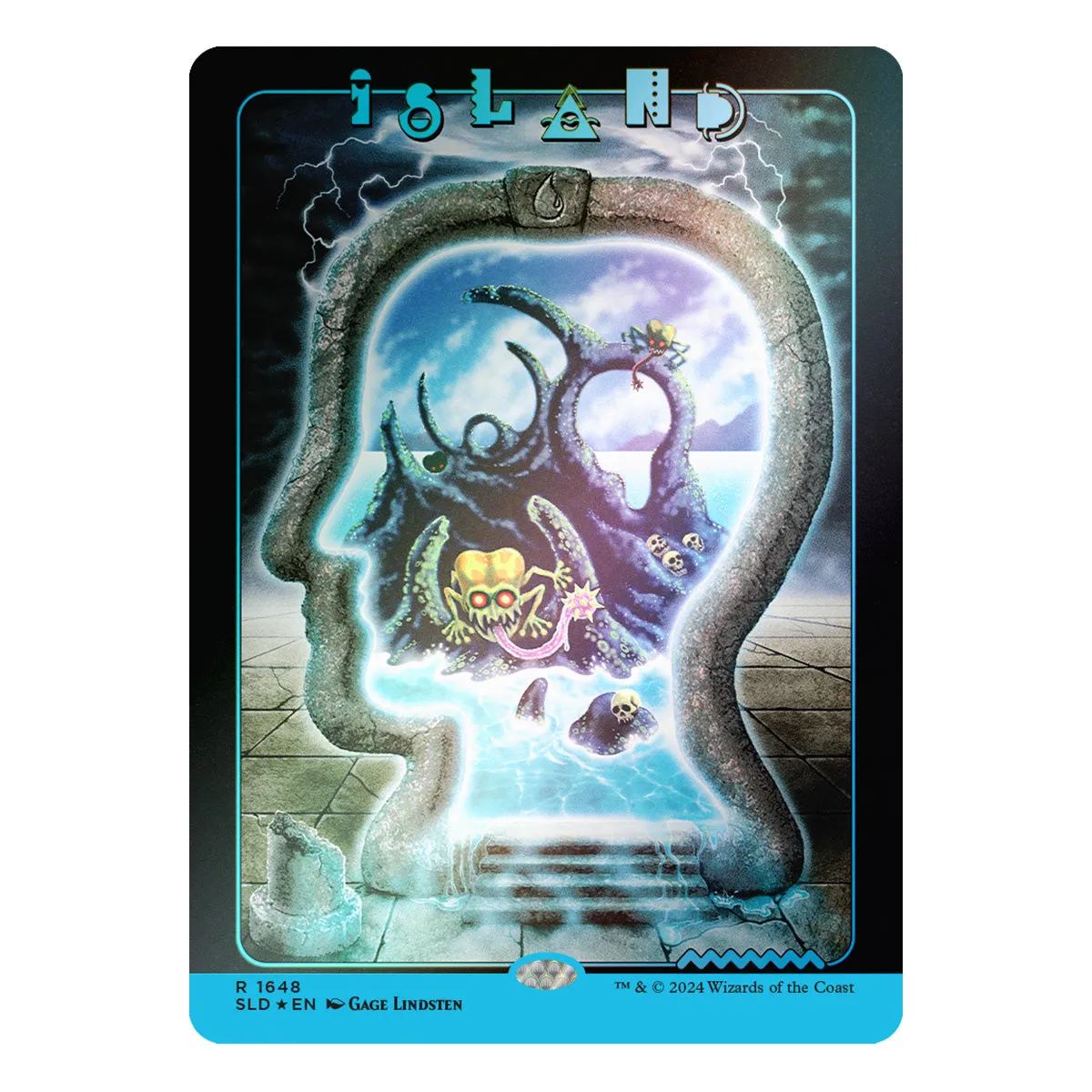 Magic Elevator Superdrop Secret Lair x Brain Dead Lands Foil Edition