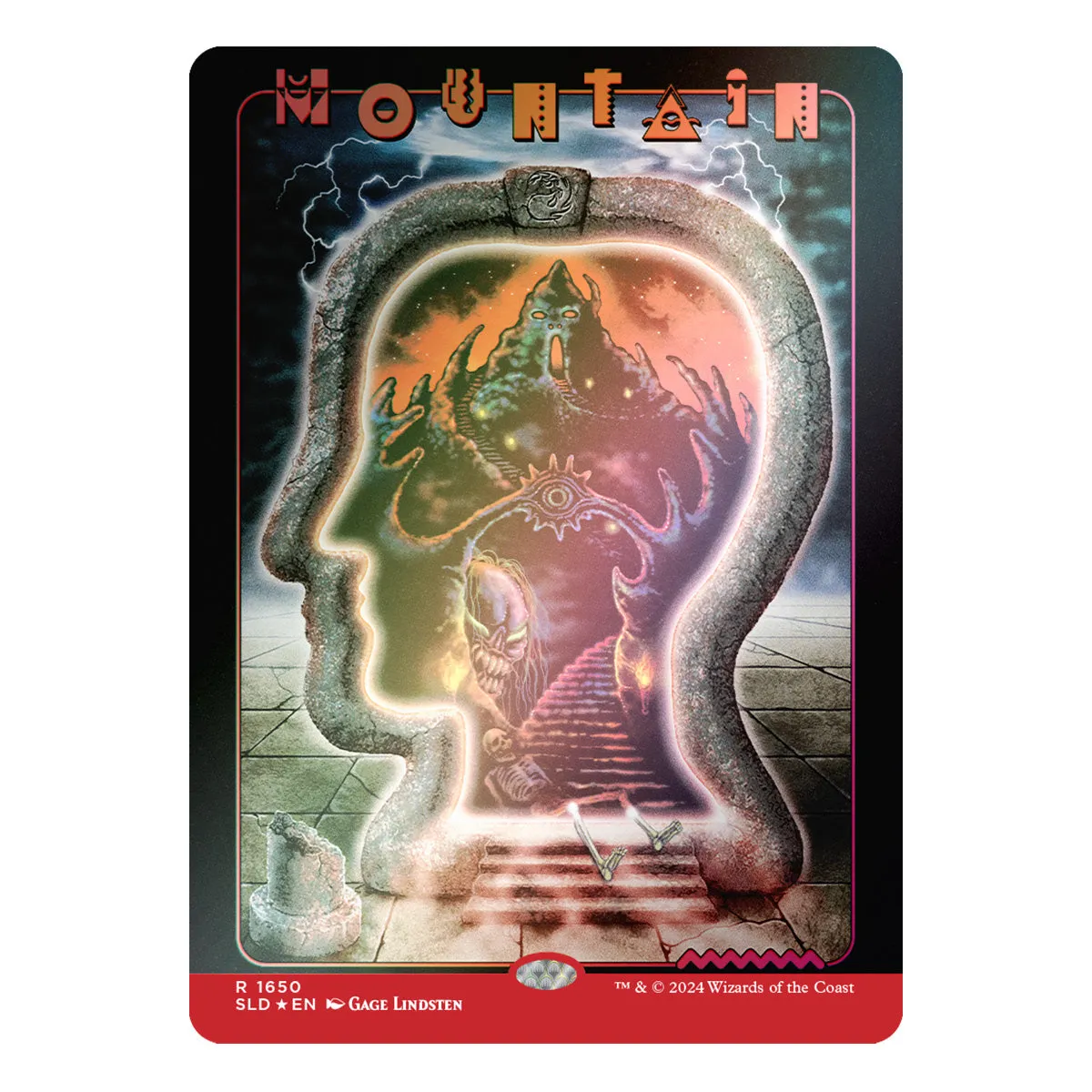 Magic Elevator Superdrop Secret Lair x Brain Dead Lands Foil Edition