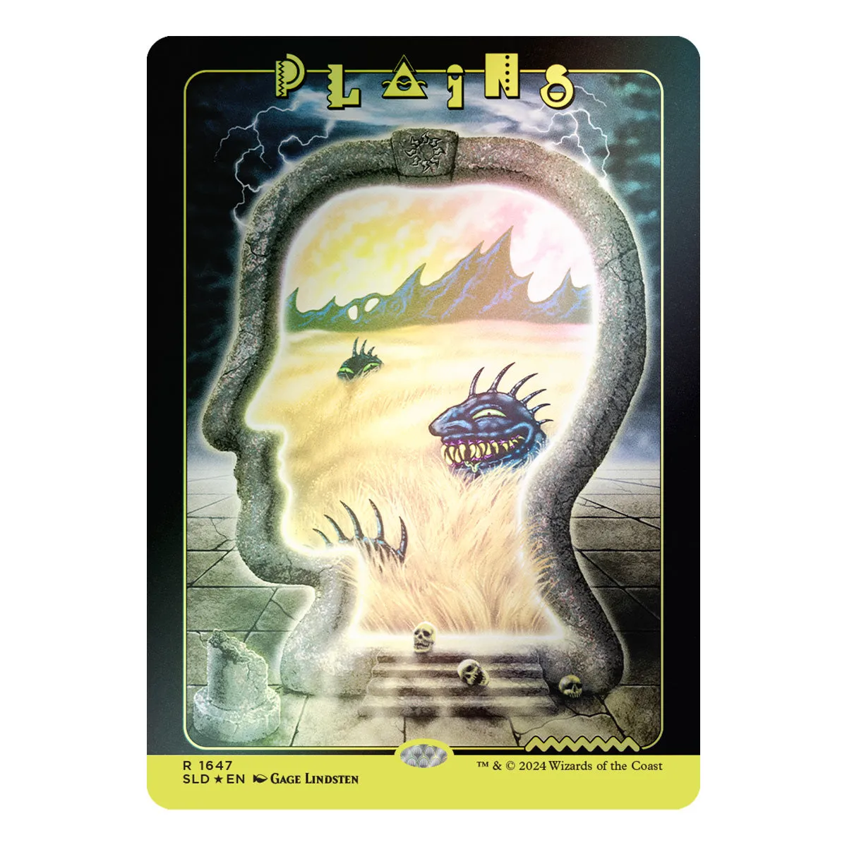 Magic Elevator Superdrop Secret Lair x Brain Dead Lands Foil Edition