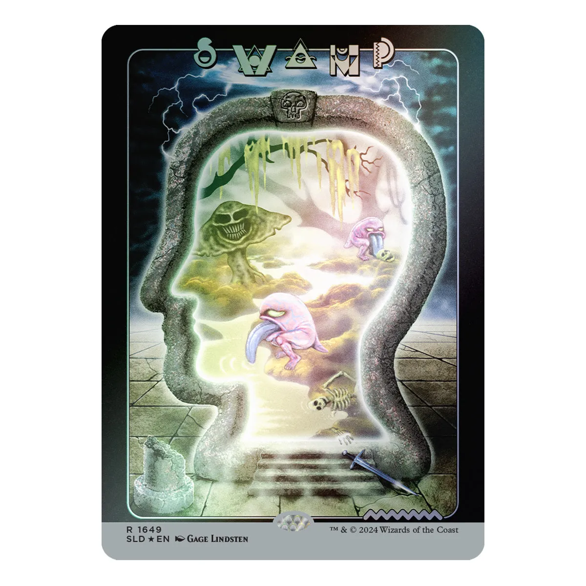 Magic Elevator Superdrop Secret Lair x Brain Dead Lands Foil Edition