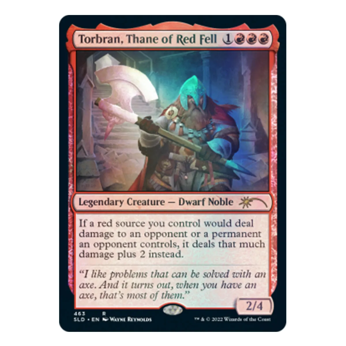 Magic Secret Lair Artist Series Wayne Reynolds Foil Edition April Superdrop 2022