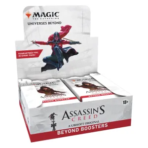 Magic: The Gathering - Assassin’s Creed Beyond Booster Box | 24 Beyond Boosters (7 Cards in Each Pack) | Collectible Trading Card Game for Ages 13 