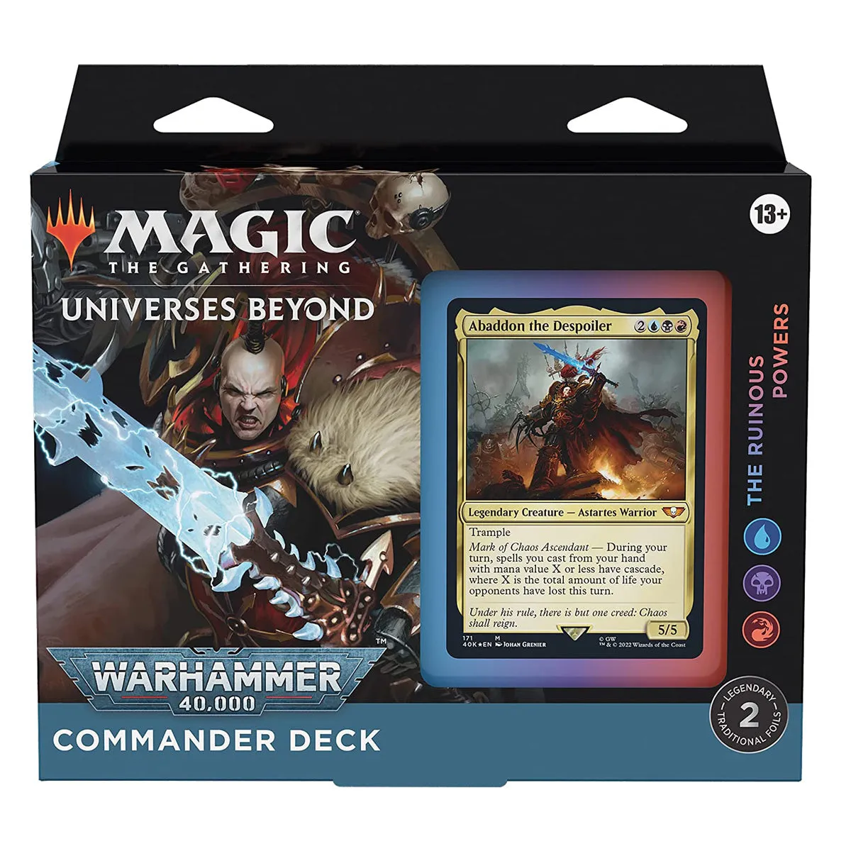 Magic Warhammer 40K Universes Beyond Commander Decks Regular Edition (Set of 4)