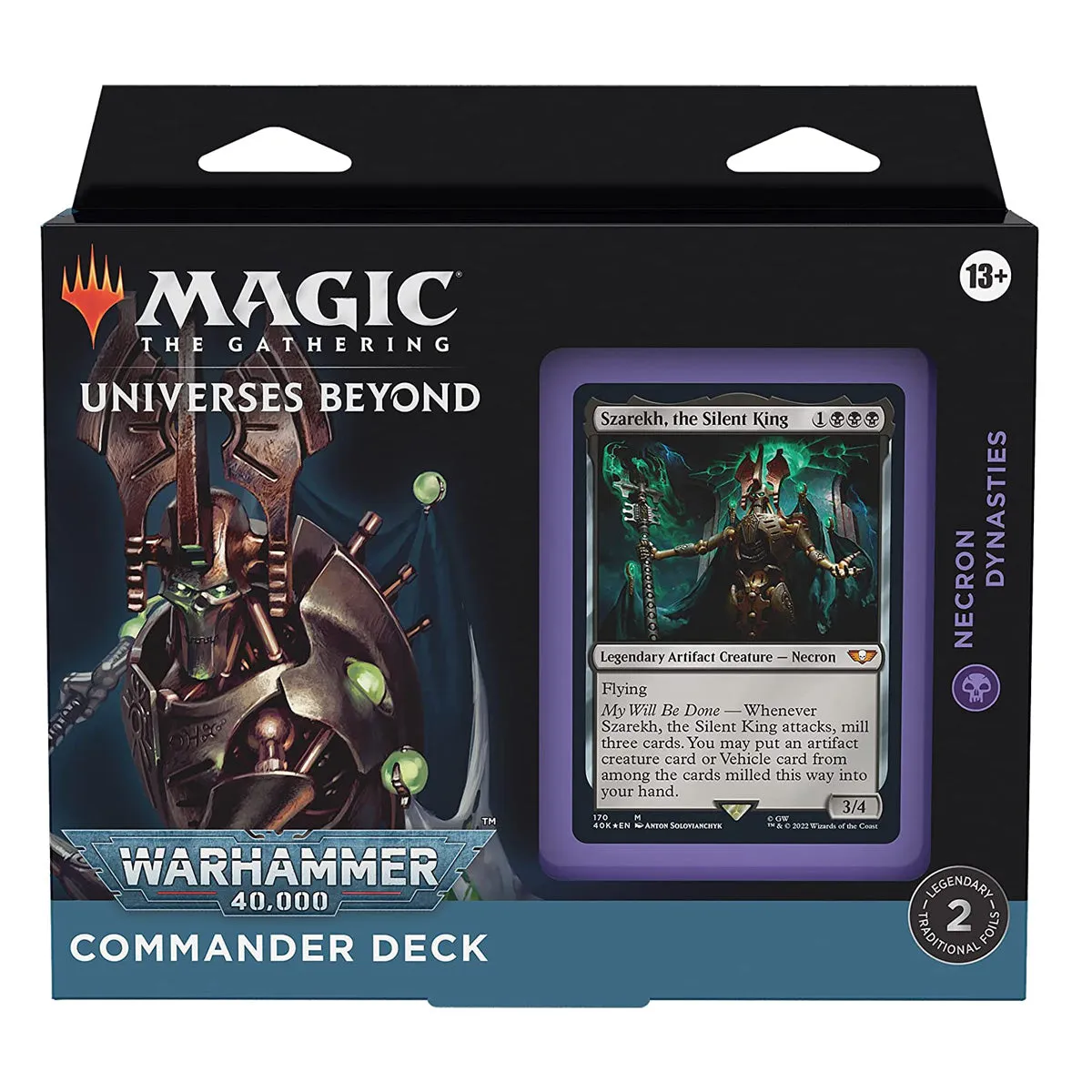 Magic Warhammer 40K Universes Beyond Commander Decks Regular Edition (Set of 4)