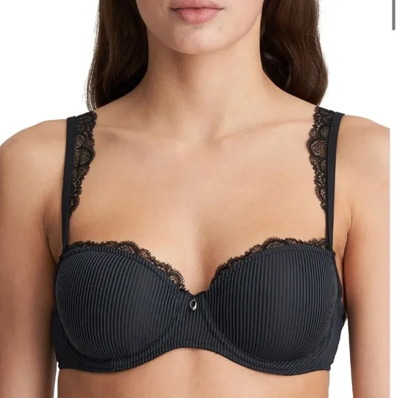 Marie Jo “Anna” luxury padded balcony bra