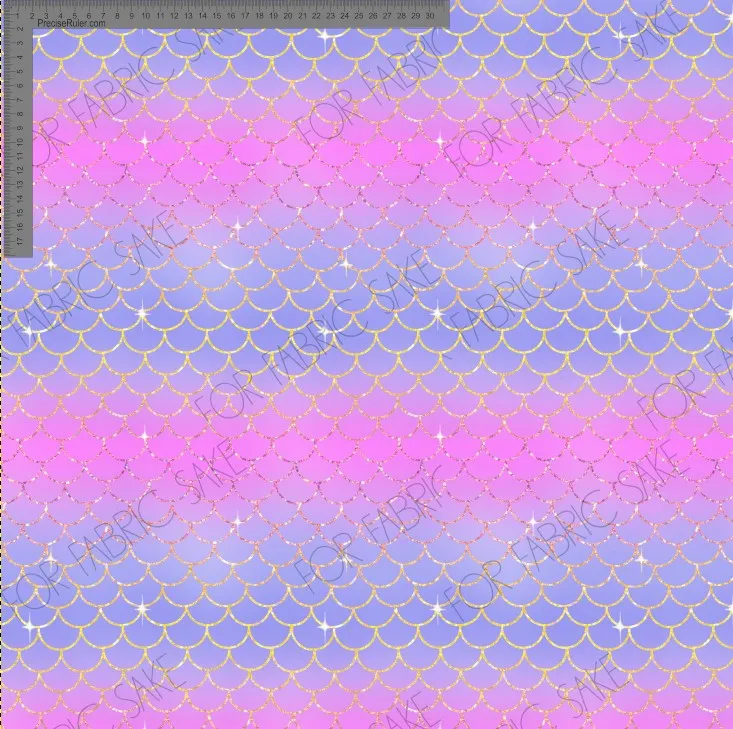 Mermaid Ombre Scales - Custom Pre-order