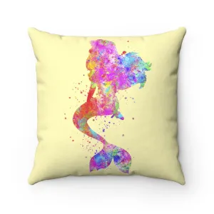 Mermaid Square Pillow