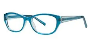Modern Eyeglasses Amber