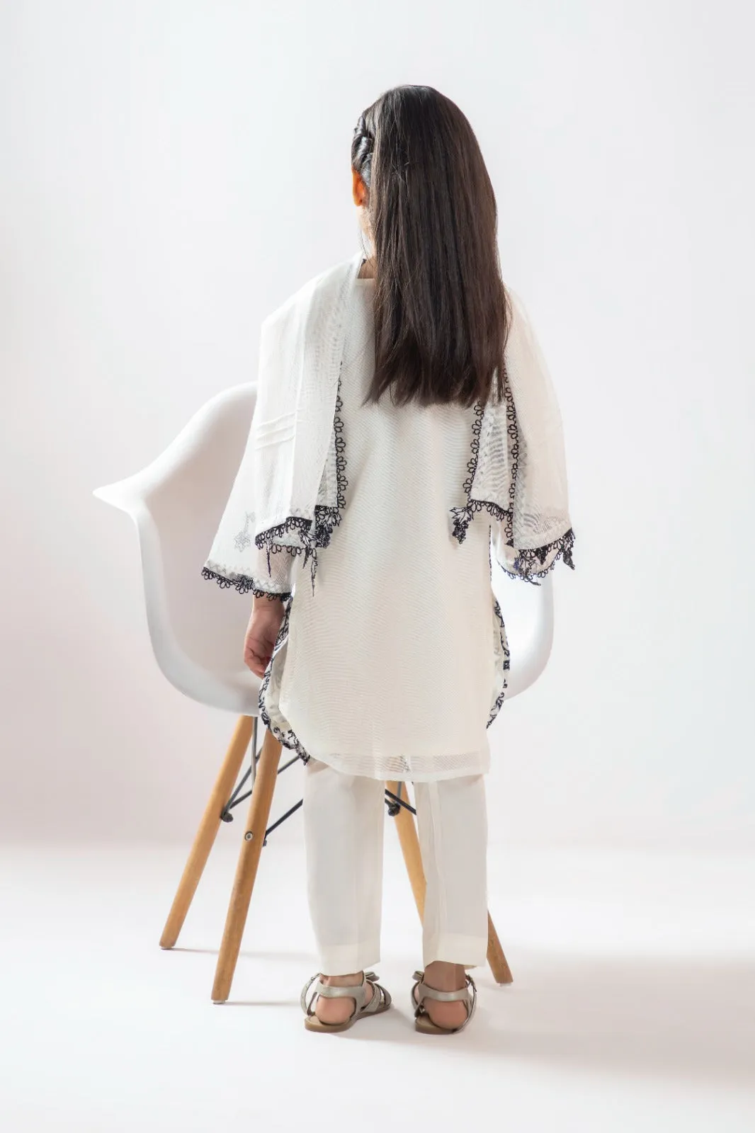 Monochrome Moments Three Piece outfit 3-piece stitched