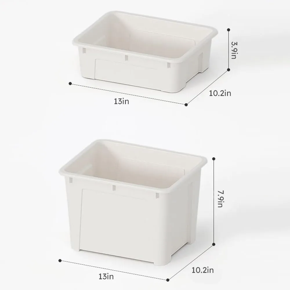 Multilayer Clutter Storage Basket for Children's Toy Picture Book