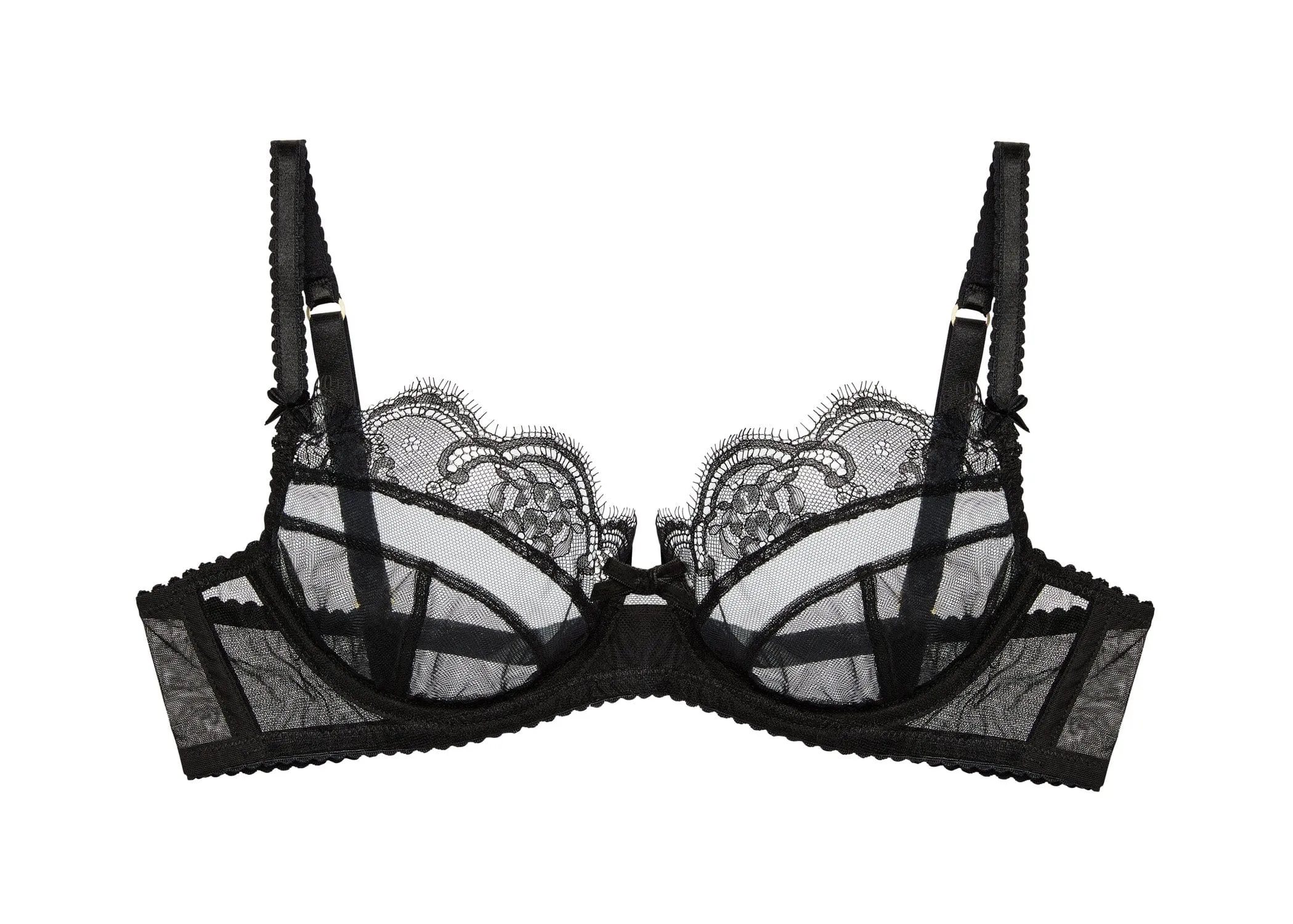 Muse Non-Padded Underwire Bra - Black
