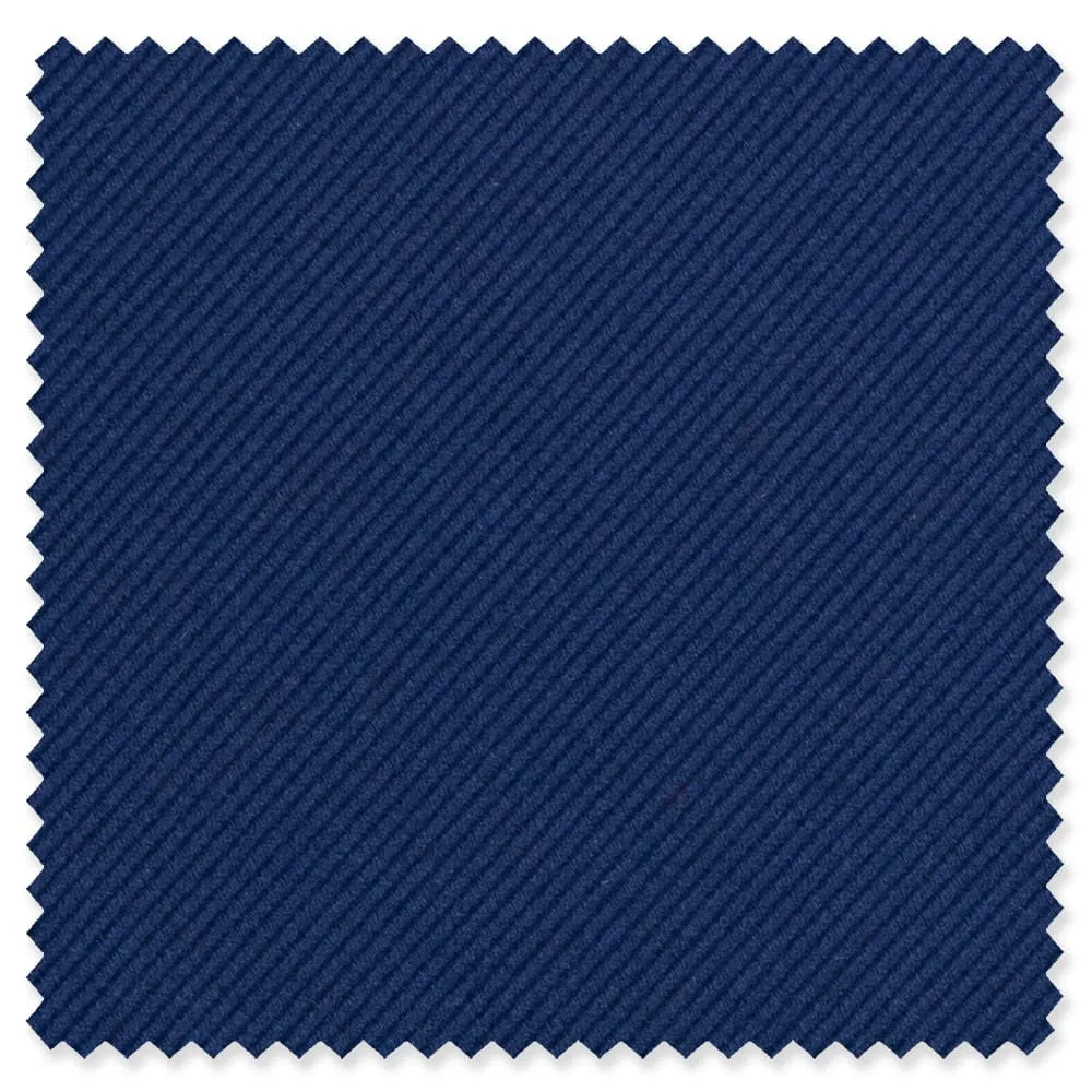 Navy Silk Twill