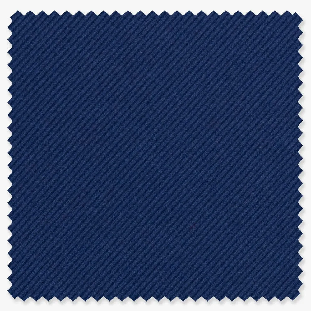 Navy Silk Twill