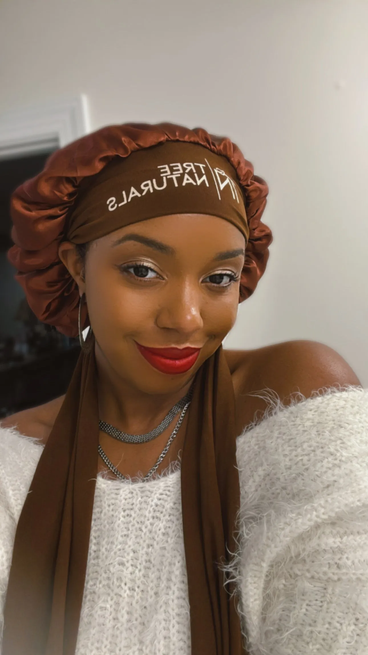 NEW! Tree Naturals Luxe Satin Bonnet
