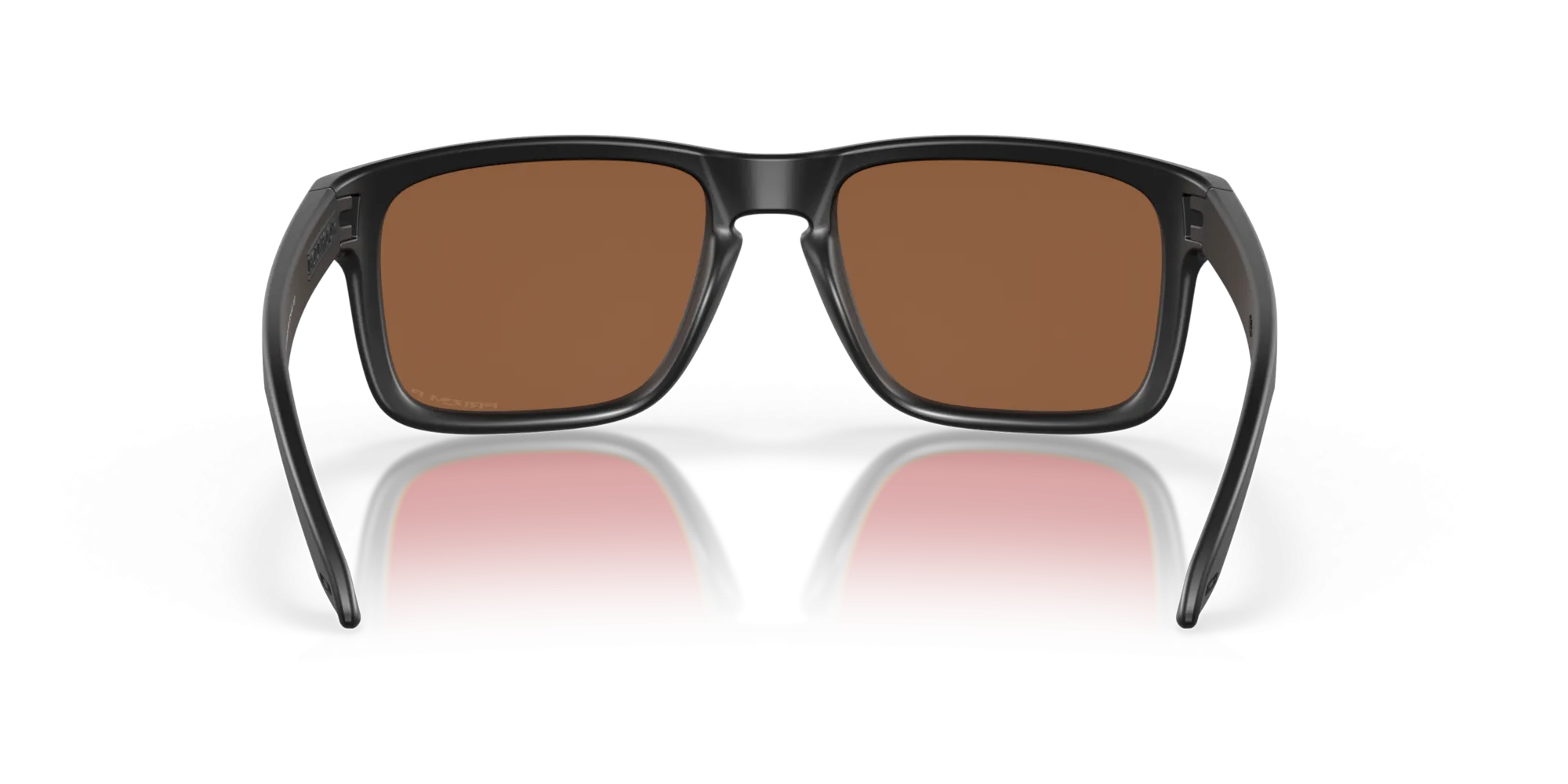 Oakley Holbrook Sunglasses - Matte Black with Polarized Prizm Tungsten Lenses