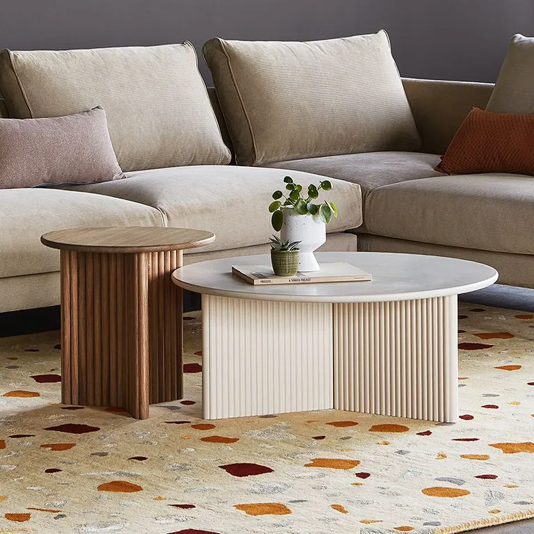 Odeon Coffee Table | Pearl