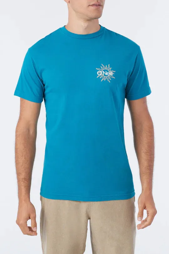 O'Neill Quiver SS T-Shirt- Bay Blue