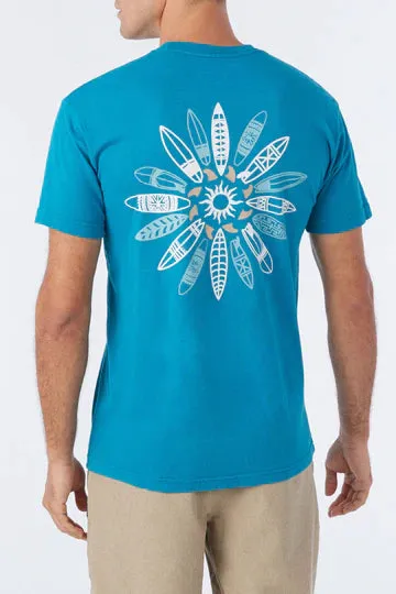 O'Neill Quiver SS T-Shirt- Bay Blue