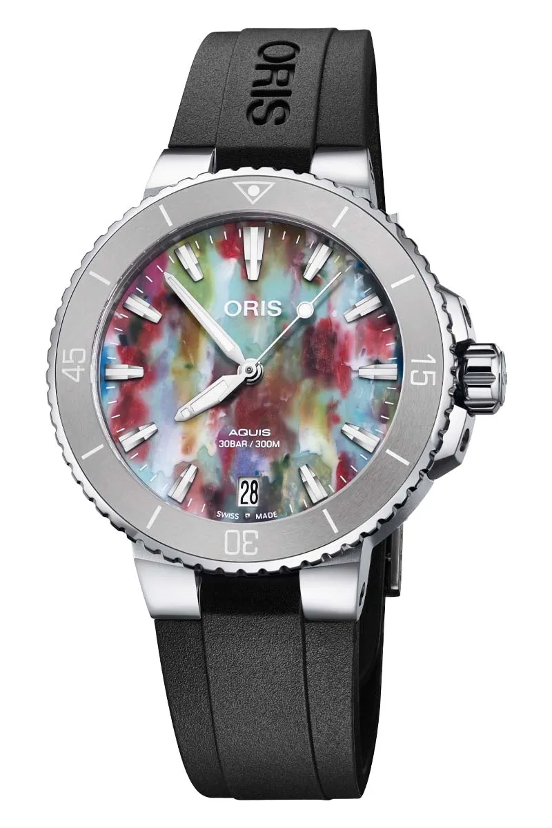 Oris Aquis Date Upcycle 36.5mm 01 733 7770 4150-Set