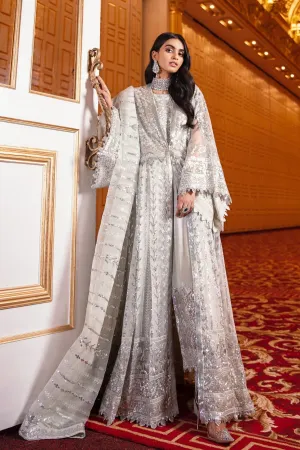 Pakistani Long Wedding Party Frock #Y6244