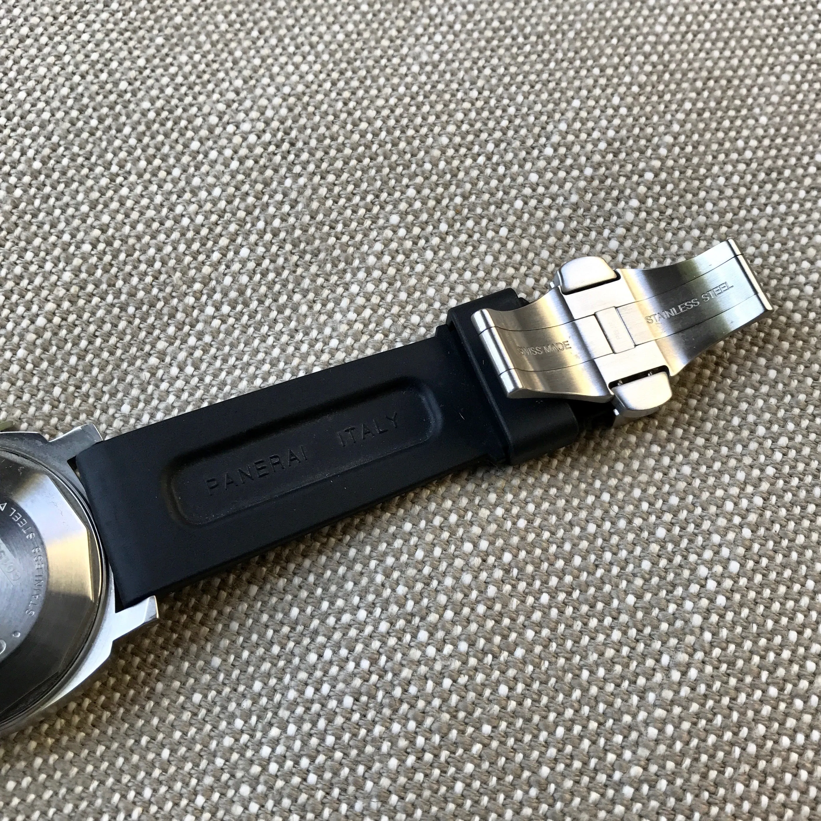 Panerai Luminor PAM 125 40mm Stainless Steel Automatic Wristwatch Box Papers