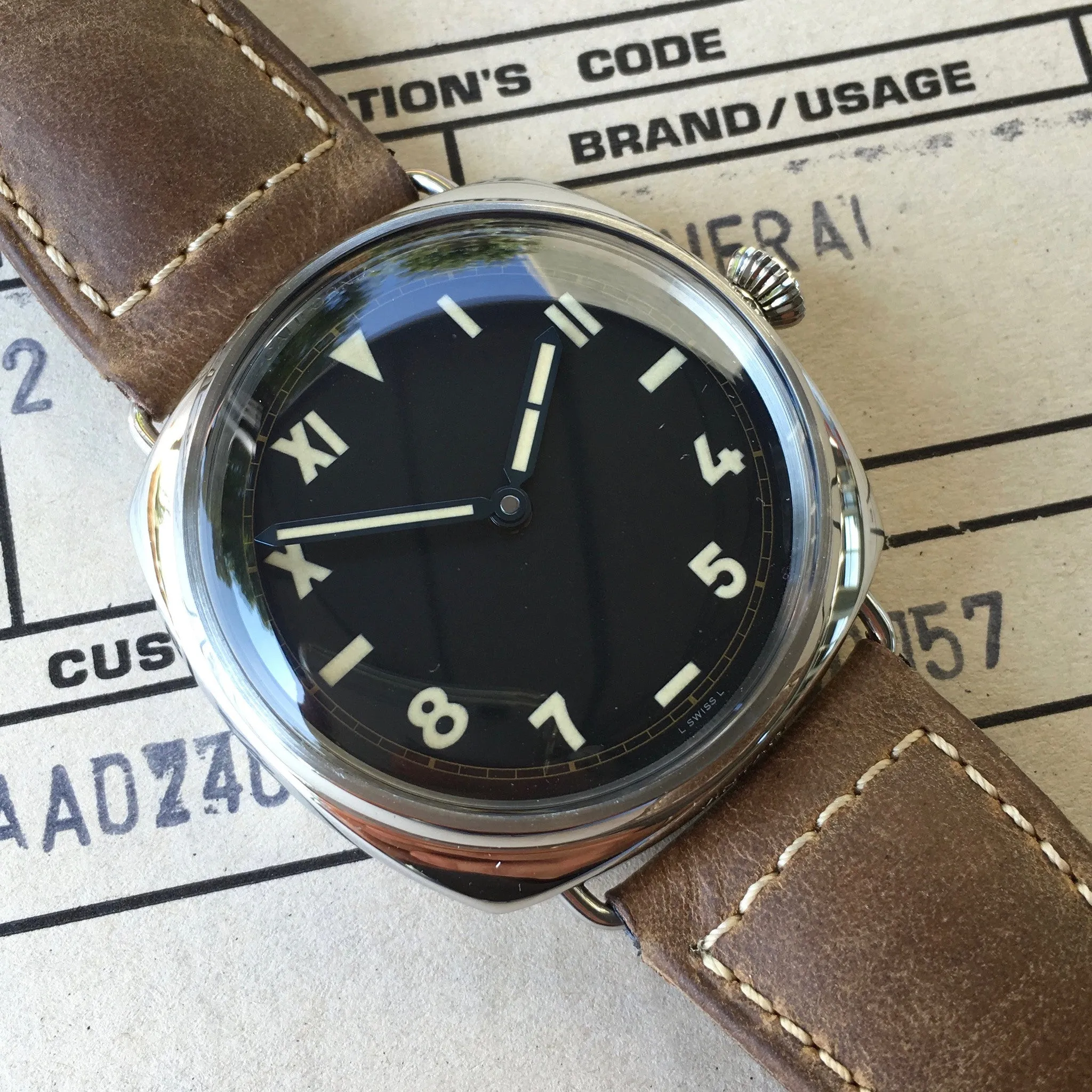 Panerai PAM 448 California Radiomir 47mm 3 Days Special Edition Steel Manual Wind Watch