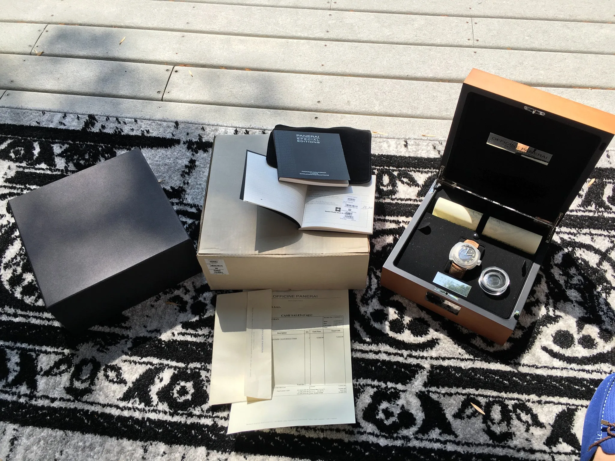 Panerai PAM 448 California Radiomir 47mm 3 Days Special Edition Steel Manual Wind Watch