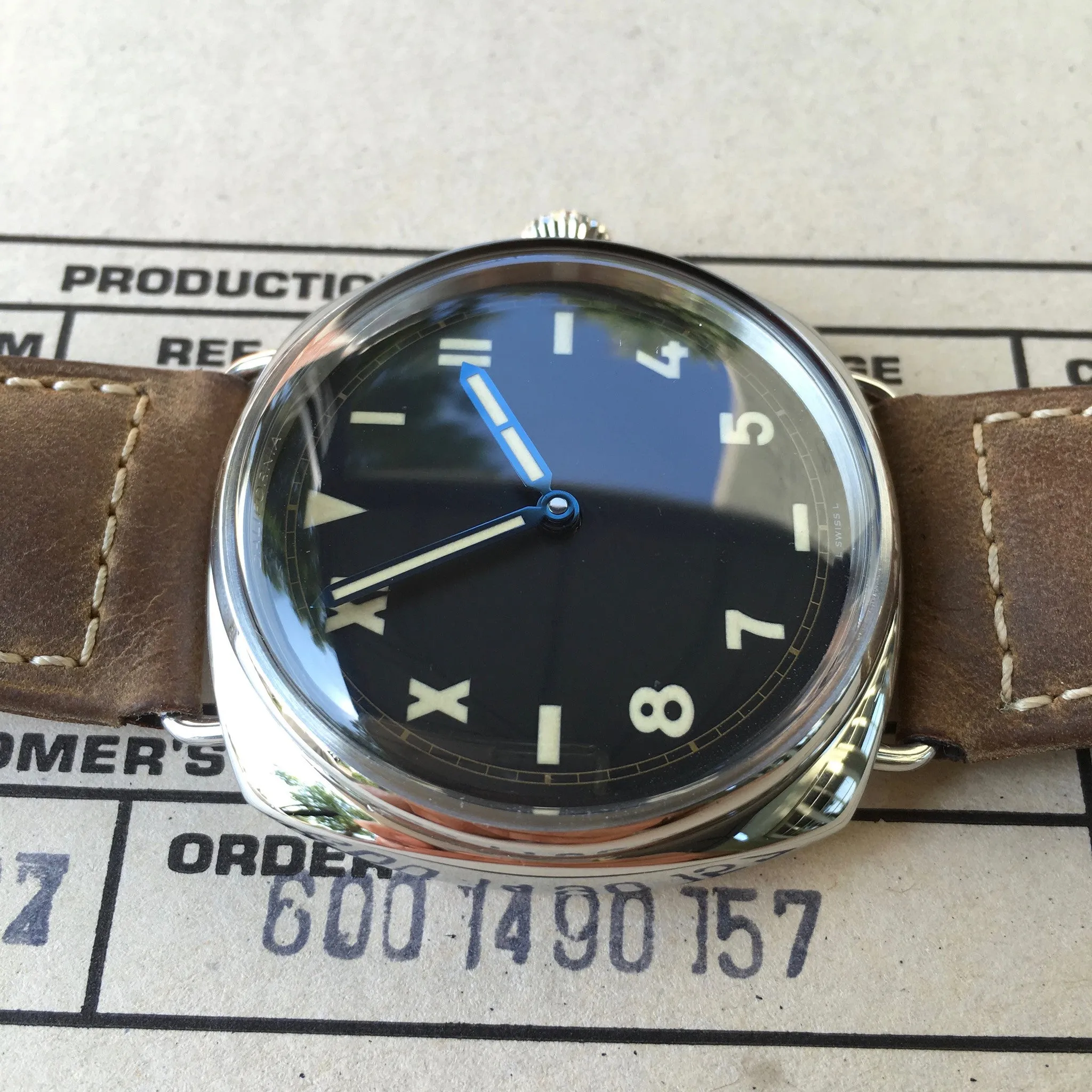 Panerai PAM 448 California Radiomir 47mm 3 Days Special Edition Steel Manual Wind Watch