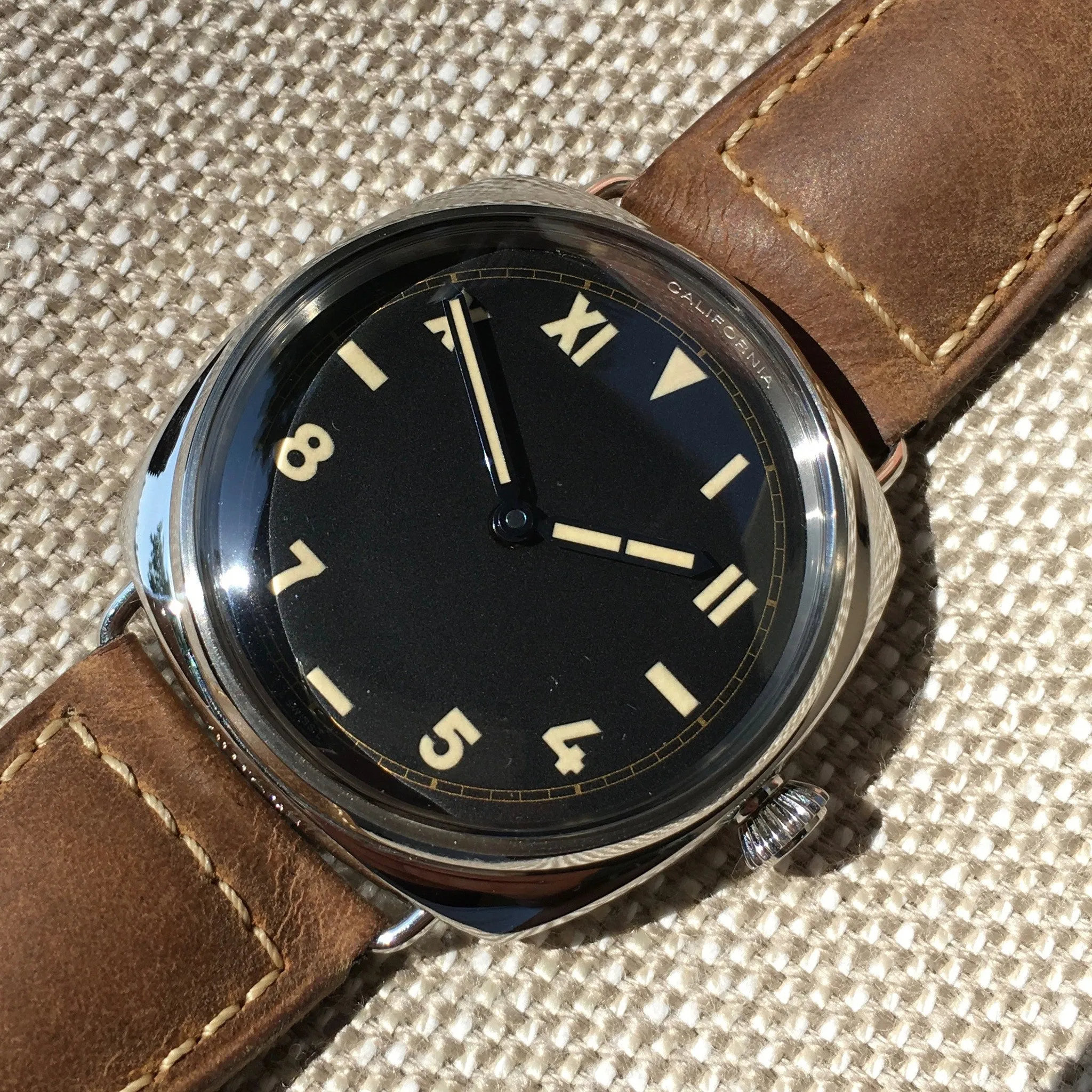 Panerai PAM 448 California Radiomir 47mm 3 Days Special Edition Steel Manual Wind Watch