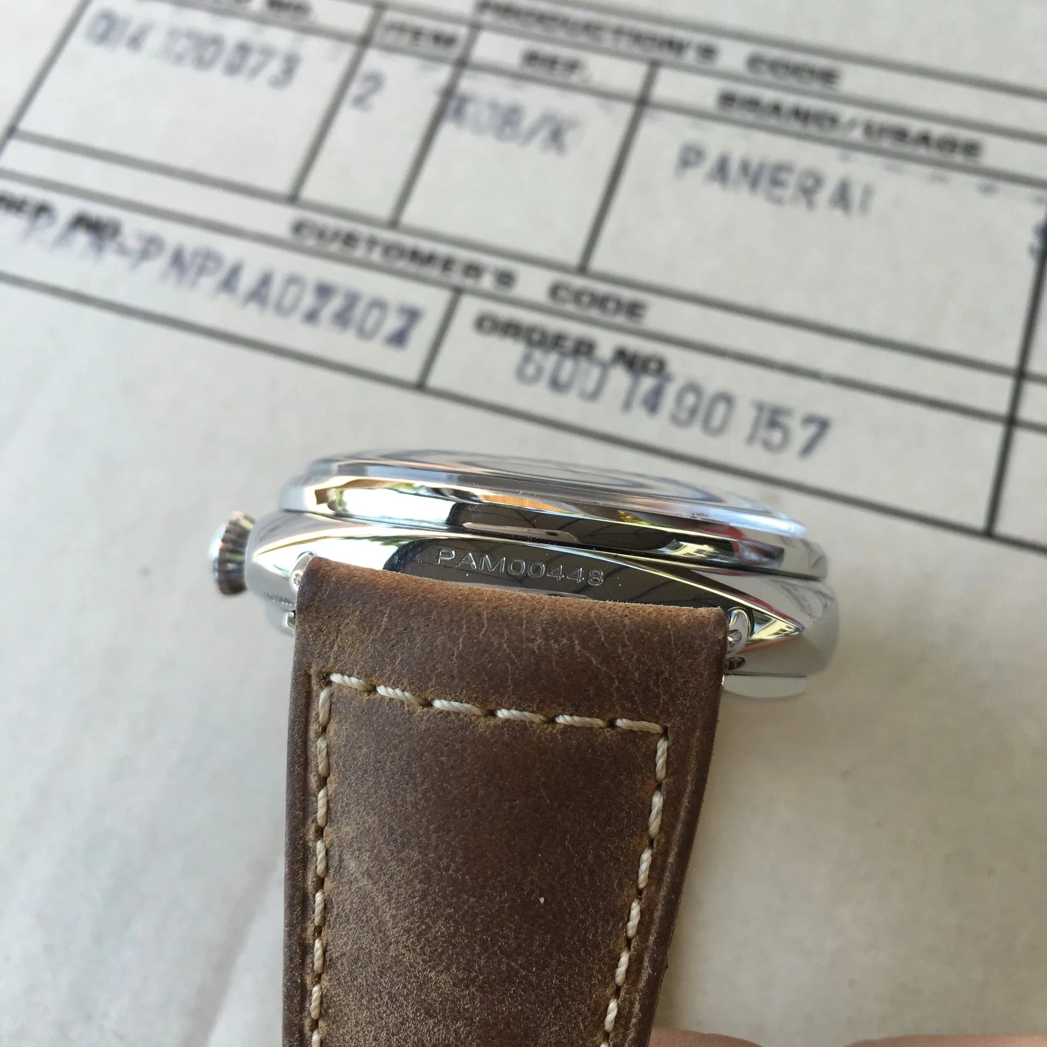 Panerai PAM 448 California Radiomir 47mm 3 Days Special Edition Steel Manual Wind Watch
