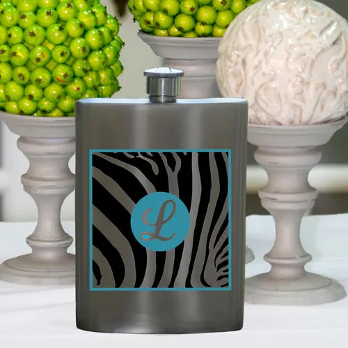 Party Girl Flask - Zebra Flask