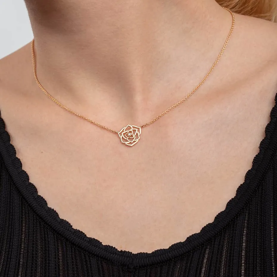 Piaget Rose Pendant