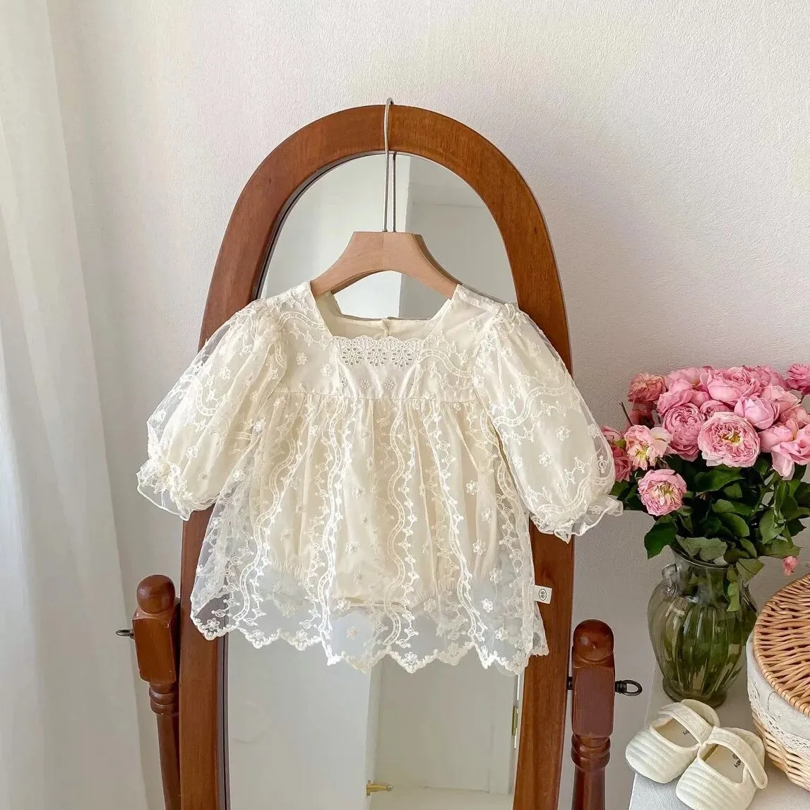 Princess Lace Romper
