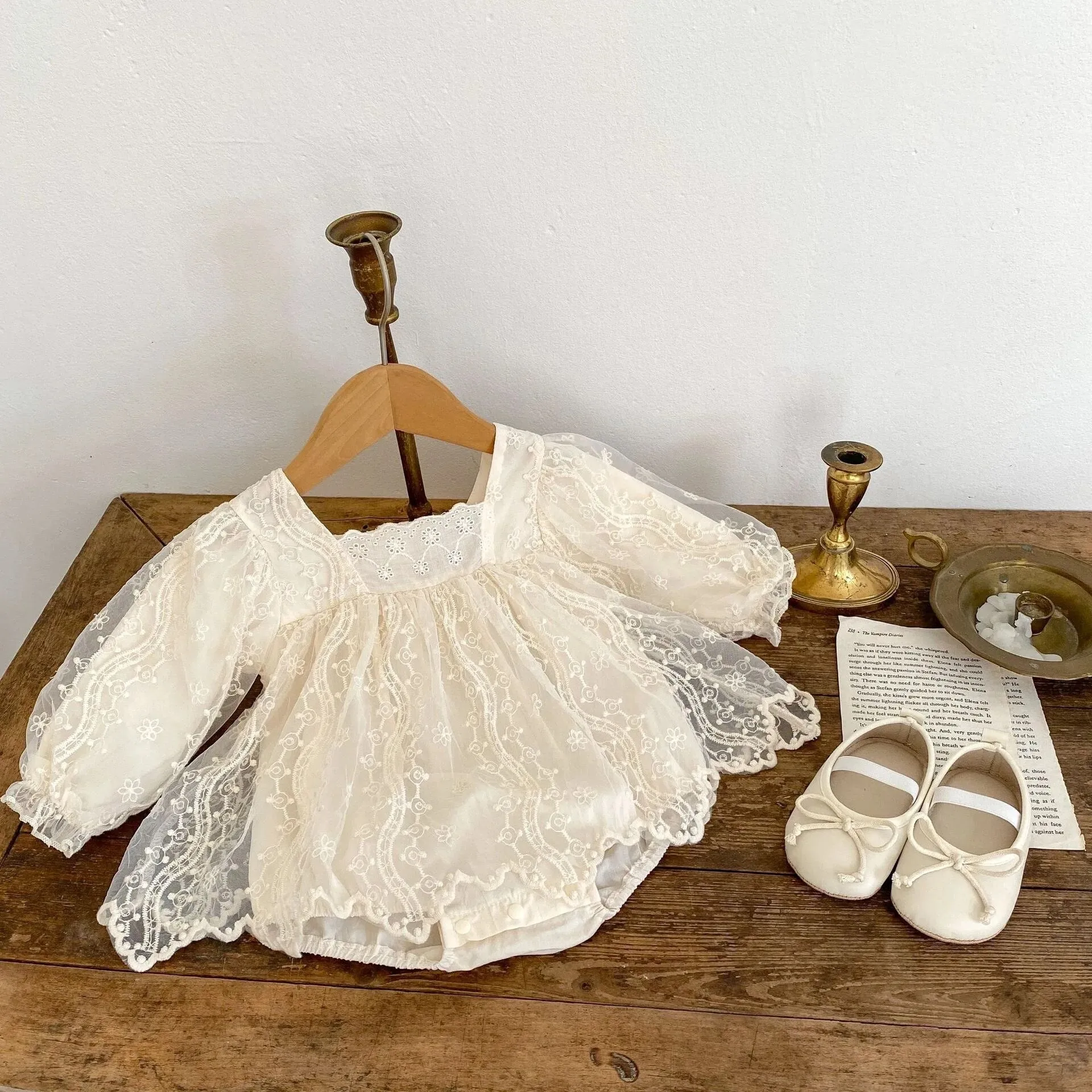 Princess Lace Romper