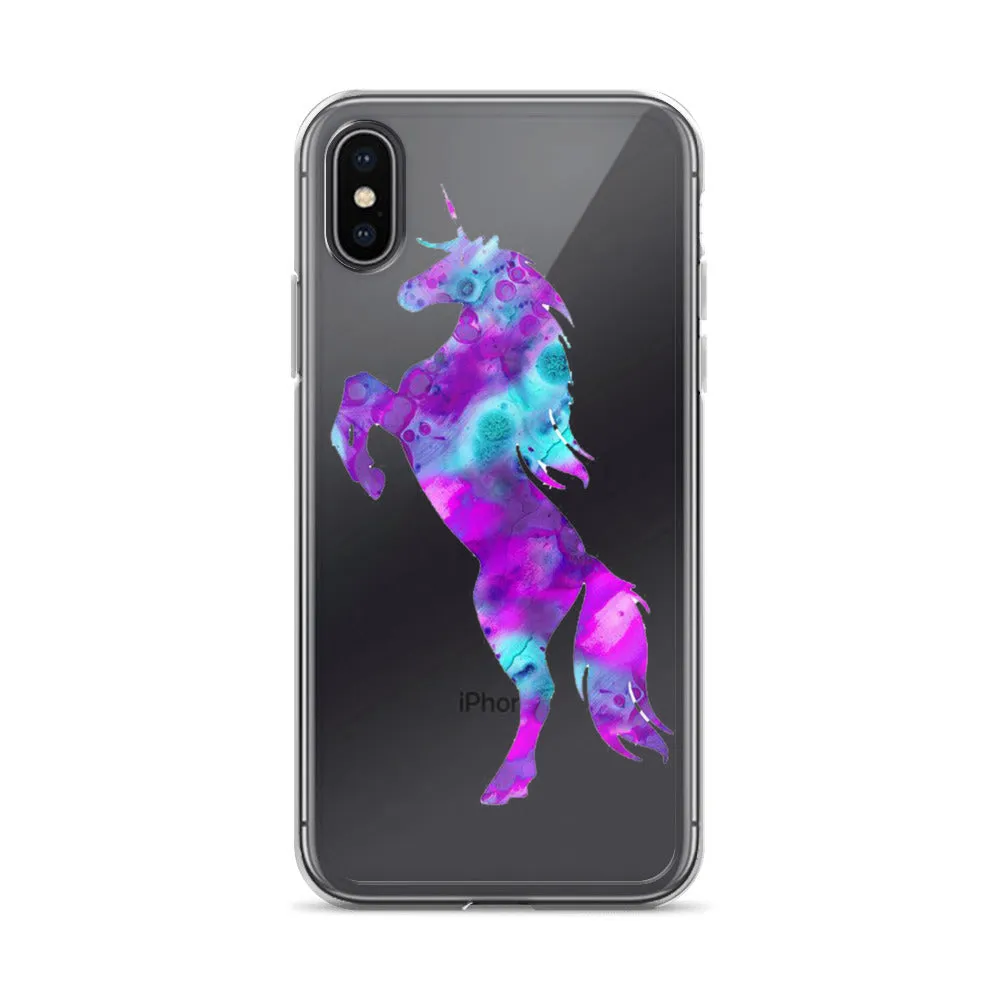 Psychedelic Unicorn iPhone Case