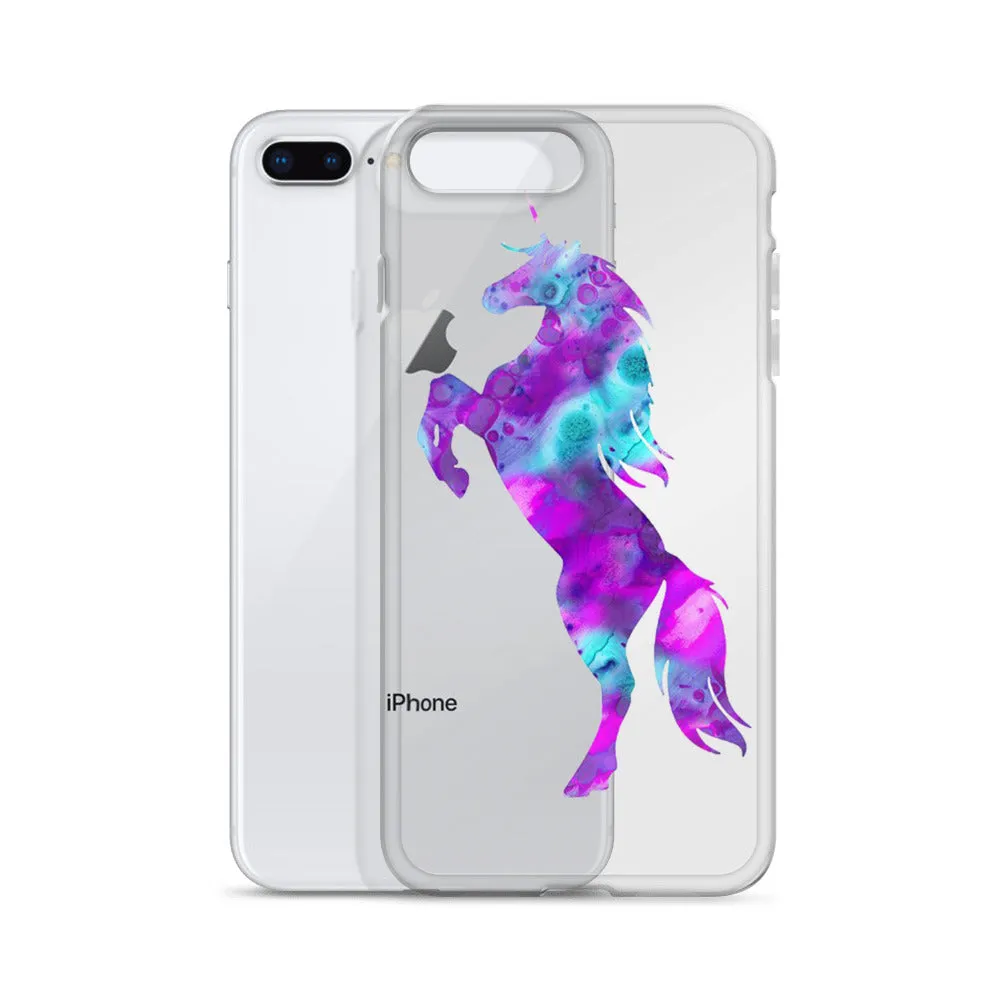Psychedelic Unicorn iPhone Case