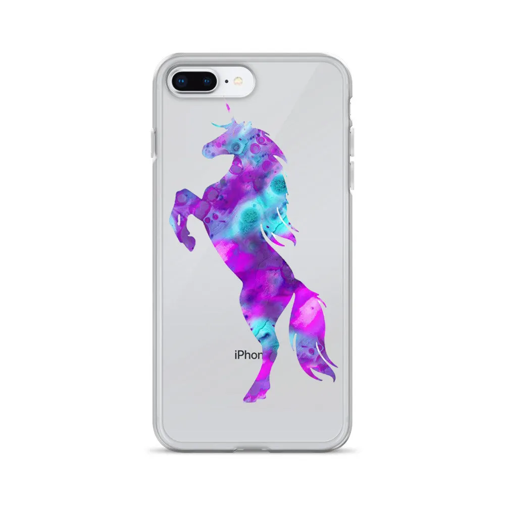 Psychedelic Unicorn iPhone Case