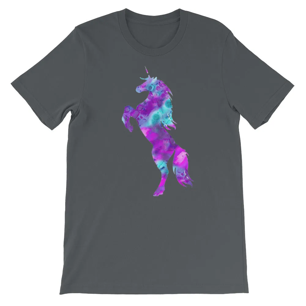 Psychedelic Unicorn Short-Sleeve Unisex T-Shirt