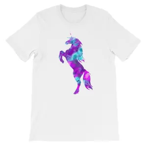 Psychedelic Unicorn Short-Sleeve Unisex T-Shirt