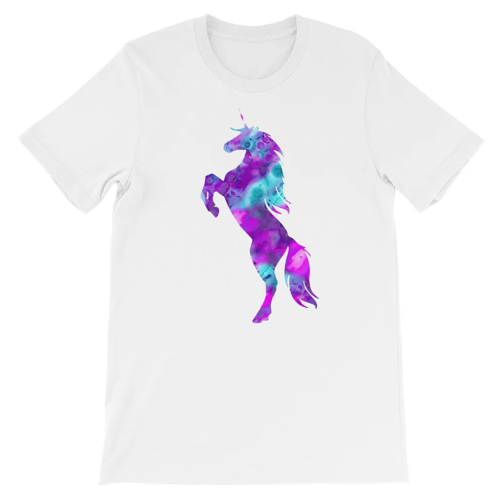 Psychedelic Unicorn Short-Sleeve Unisex T-Shirt