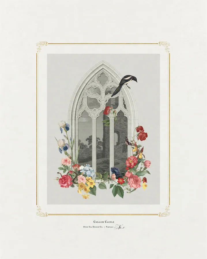 "Cullum Castle" Art Print