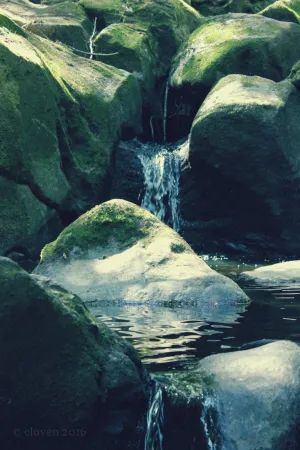 "Green Lagoon". Original Artwork Photography Print.