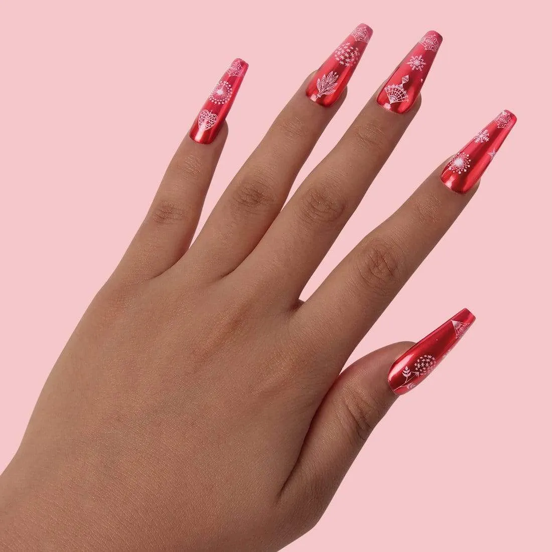 "Holiday Party Tricks" Nail Art Foil Decoration Set