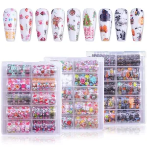 "Holiday Party Tricks" Nail Art Foil Decoration Set