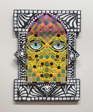 "Sanctuary Mask #1" by John Kowalczyk
