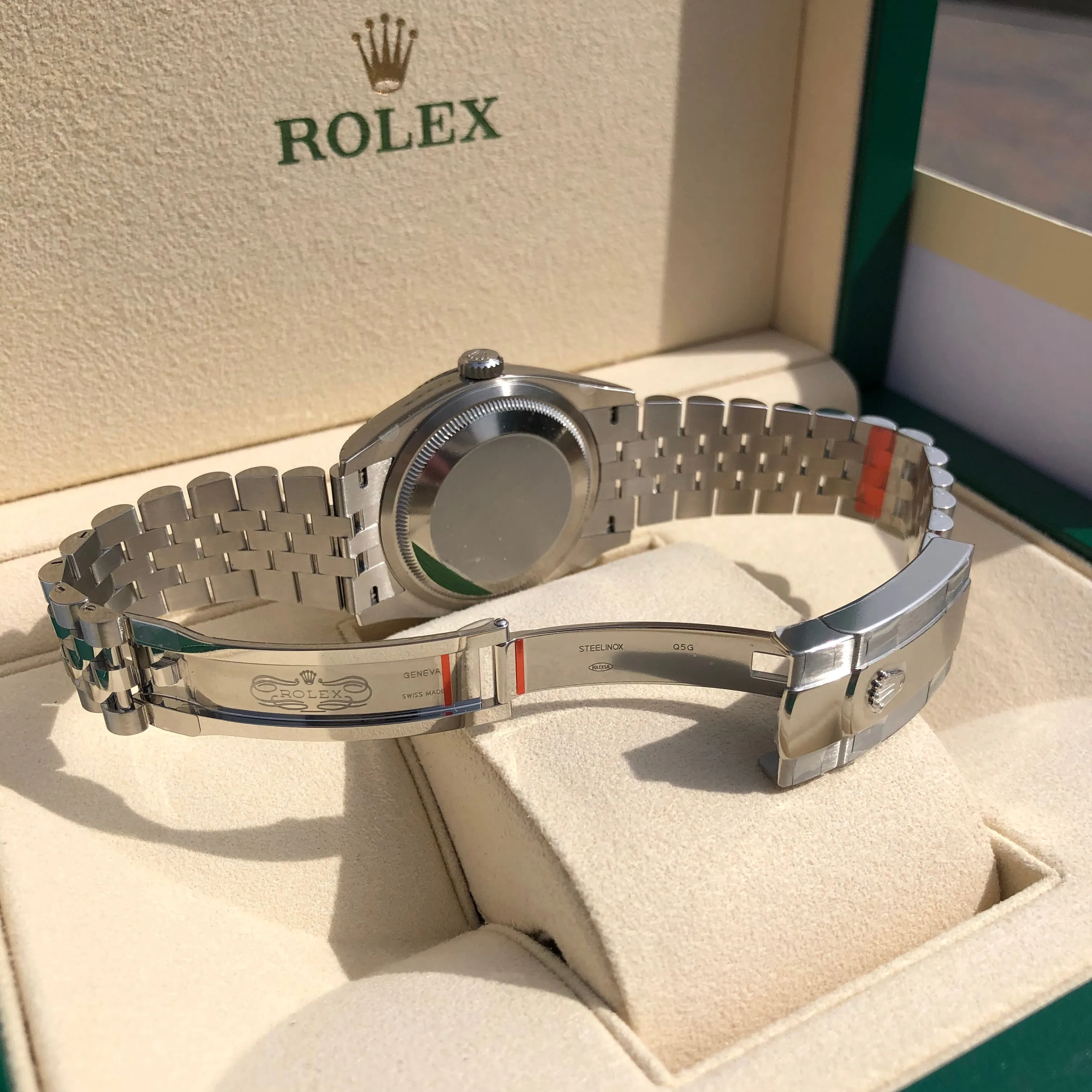 Rolex Datejust 126234 Silver Stick 36mm Jubilee Wristwatch Box & Papers New Unworn 2020
